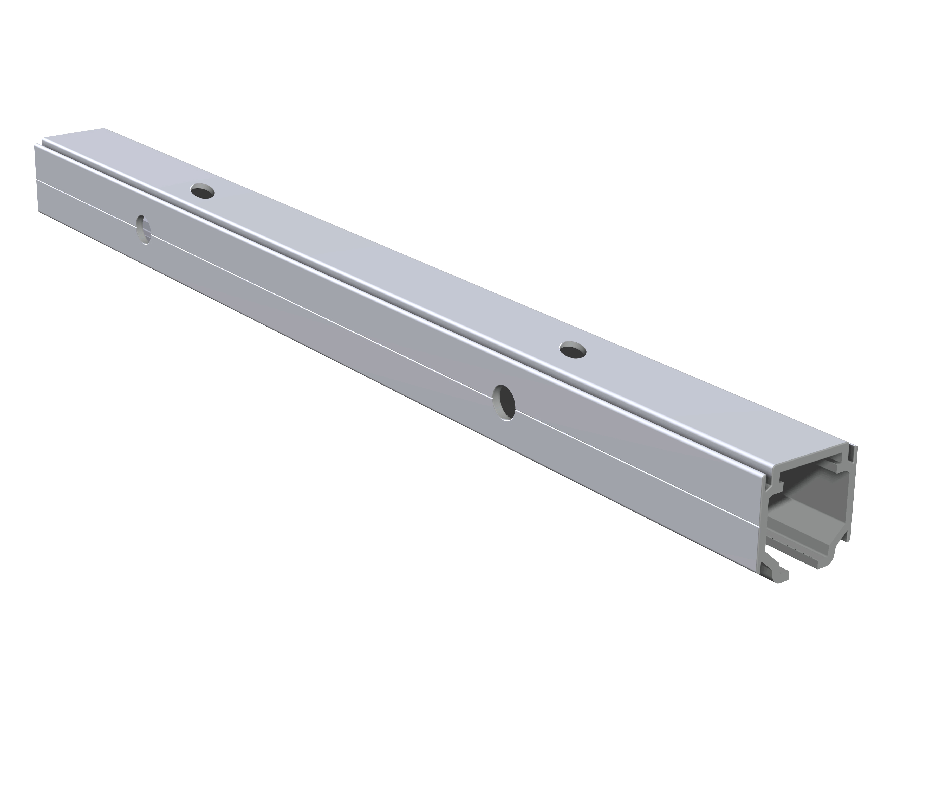 Excellence top track ceiling / wall mount 33x33mm